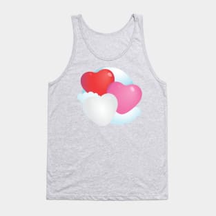 Balloon Hearts Tank Top